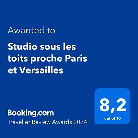 Sous Les Toits Proche Paris Et Versailles Apartmán